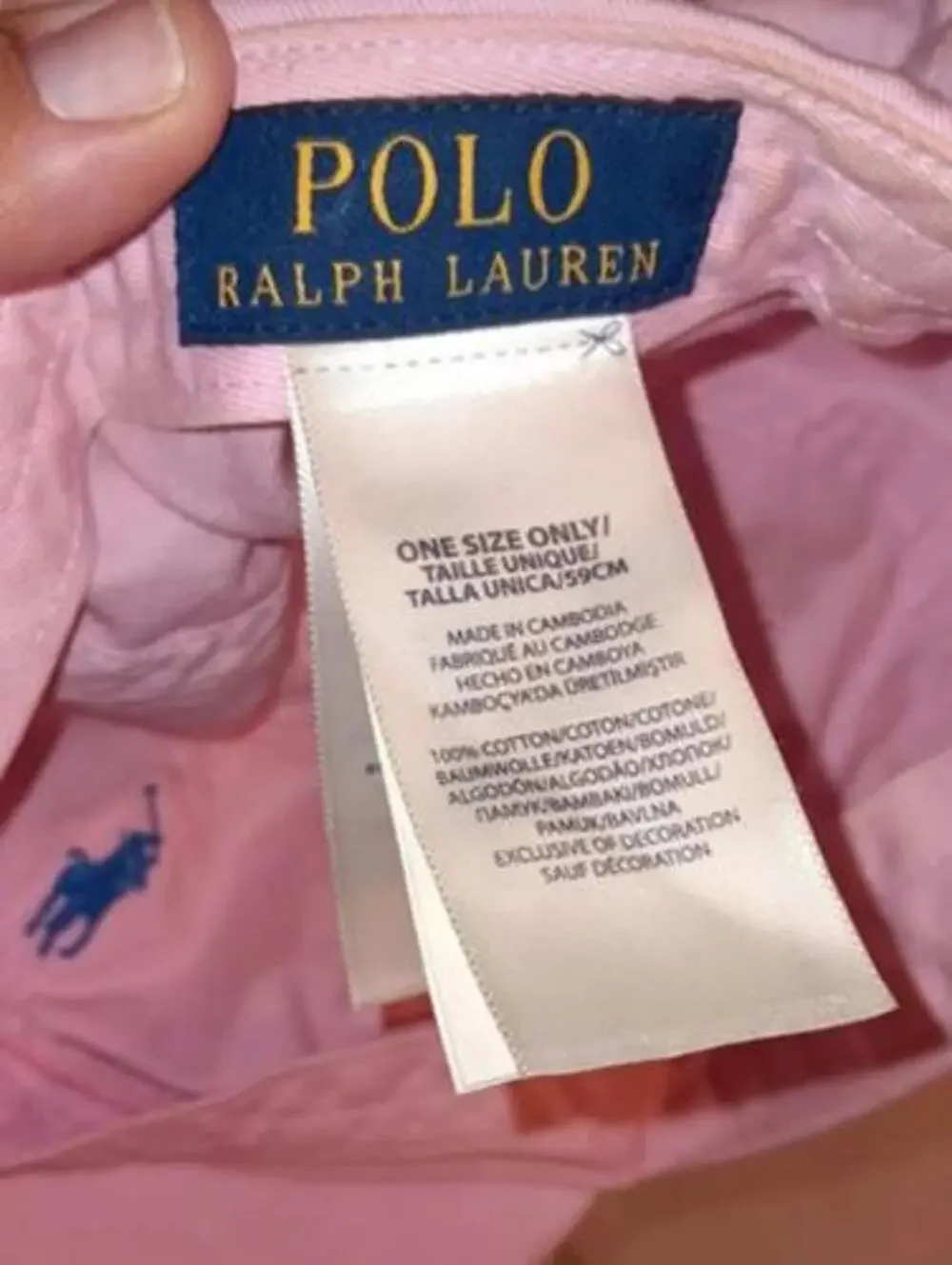 Polo Ralph Lauren pink polo